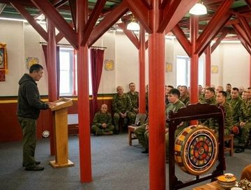 На новых территориях открыли буддийский хурээ