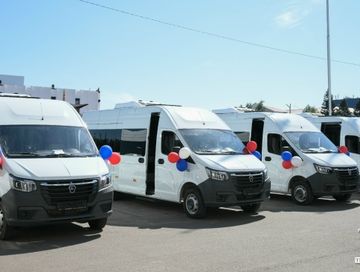 Парк общественного транспорта Тувы пополнили 12 новых автобусов