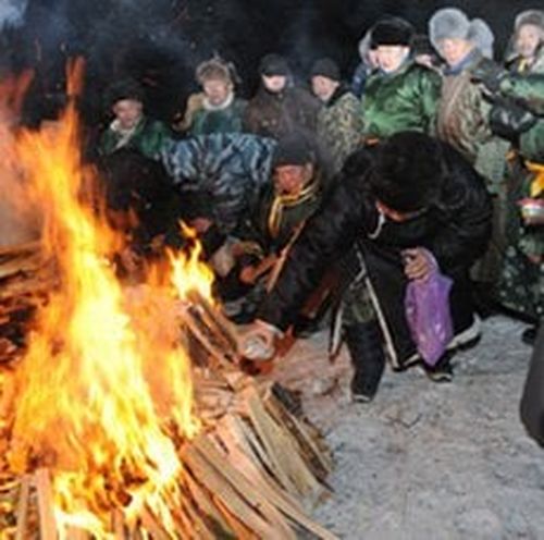Где будут проведены обряды "Сан салыр" в ночь с 11 на 12 февраля?
