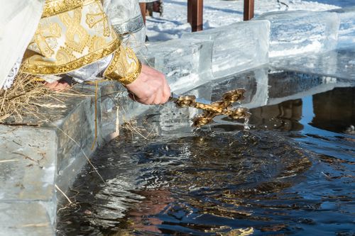 В Туве определили место для купания на Крещение