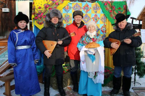 В Кызылском кожууне прошли «Чербинские колядки»