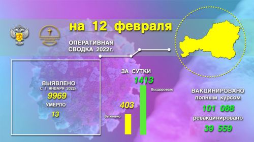 Эпидситуация по коронавирусу на 11 февраля