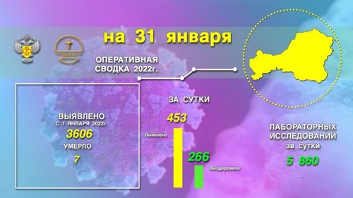 Эпидситуация по новому коронавирусу на 31 января