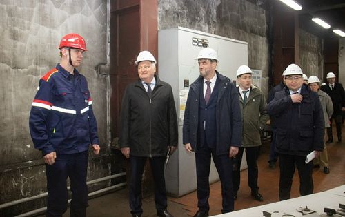 Ключевые энергообъекты столицы Тувы посетил замминистра энергетики России Пётр Конюшенко