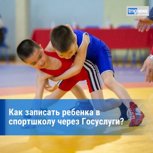 На «Госуслугах» стала доступна запись в спортивные школы Тувы