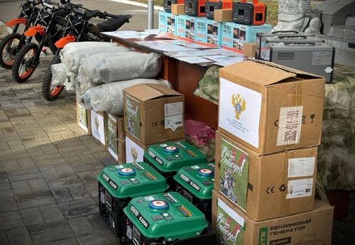 Тува отправила 55 тонн гуманитарной помощи для бойцов СВО