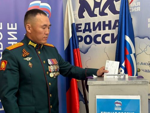 Руслан Ондар — воин, спортсмен, единоросс: защитник Родины внес вклад в «Народную программу 2.0»