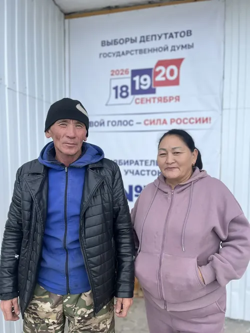 В селе Бажын‑Алаак (Дзун‑Хемчикский район) к 9 часам утра проголосовали уже более 200 избирателей