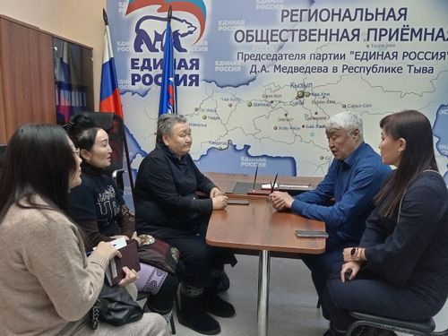 Кан-оол Даваа встретился с родителями бойцов СВО