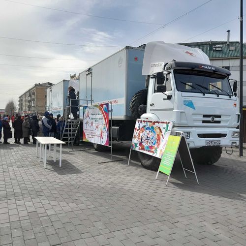 На Кызылском Арбате проходит акция, посвященная Всемирному дню борьбы с туберкулёзом
