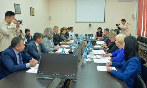 В Кызыле обсудили перспективы сотрудничества Курагинского района, Республики Тыва и Монголии