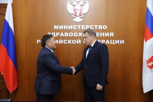Глава Тувы сообщил министру здравоохранения России о проделанной работе в сфере модернизации здравоохранения