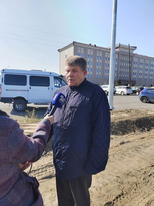 В Кызыле завершается первый этап реконструкции дороги по улице Колхозной