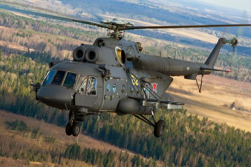 Экипажи транспортно-боевых вертолетов Ми-8АМТШ окажут помочь в тушении лесных пожаров в Туве