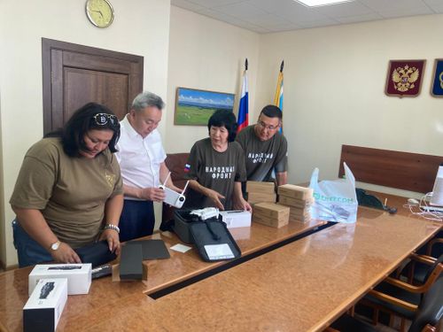 Полномочное представительство Тувы в г. Москве оказало помощь делегации Тувы, направляющейся в зону СВО