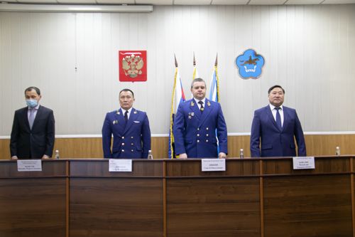 Заместитель начальника управления Генеральной прокуратуры РФ Баир Доржиев принял участие в работе коллегии прокуратуры Республики Тыва