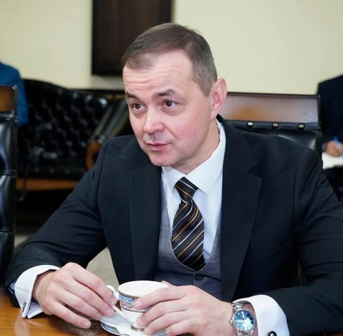 Глава Тувы встретился с новым руководителем пограничного управления ФСБ России по Туве