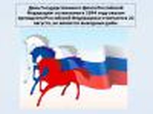 Программа празднования Дня Государственного флага России