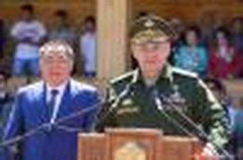 Главу Тувы  поздравил  министр обороны