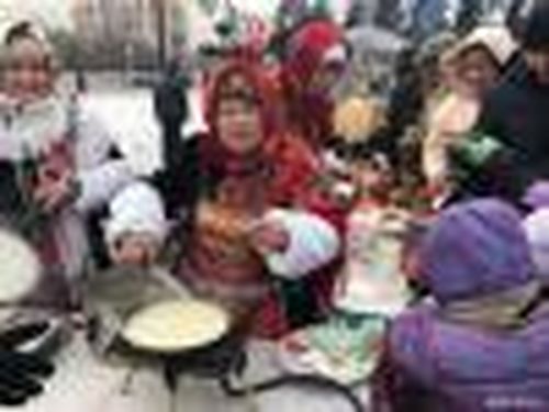 В Туве празднуют Масленицу