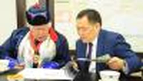 Верховный шаман одобрил проект Намдакова